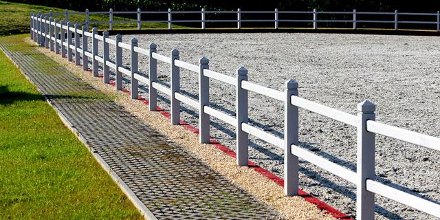 Wood fencing DURAfence - Fencing system