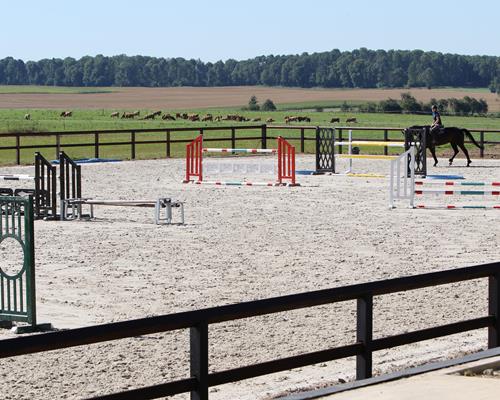 DURAFENCE-omheiningen voor de Equitana Open Air